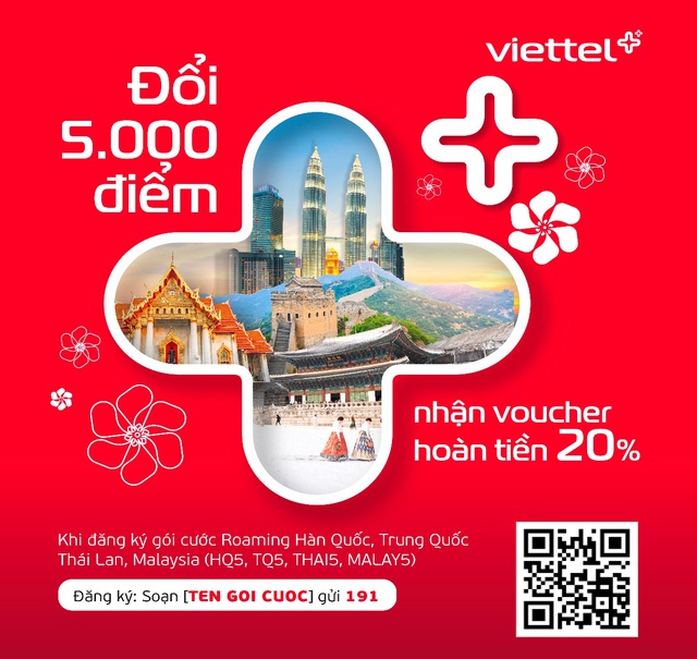 Du xuân năm châu: Đâu cũng có quà từ Viettel Roaming- Ảnh 1.