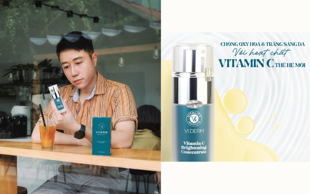 Serum Vitamin C Viderm bảo vệ da khỏi các tổn thương gây ra bởi tia cực tím hay tác động từ môi trường