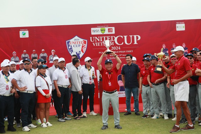 Kịch tính tranh vô địch giải golf United Cup Vietnam 2024 - Ảnh 1.