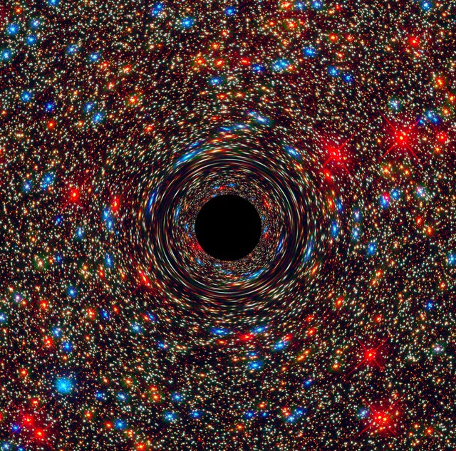 Những hố đen từ bình minh vũ trụ có thể đang can thiệp quỹ đạo trái đất- Ảnh 1.