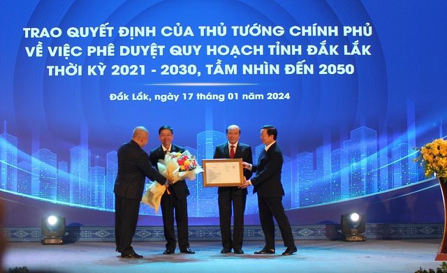 Quy hoạch Đắk Lắk đứng trong nhóm 25 tỉnh phát triển thịnh vượng- Ảnh 1.
