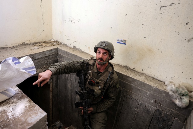 Quân đội Israel kinh ngạc với mạng lưới đường hầm ở Gaza- Ảnh 2.