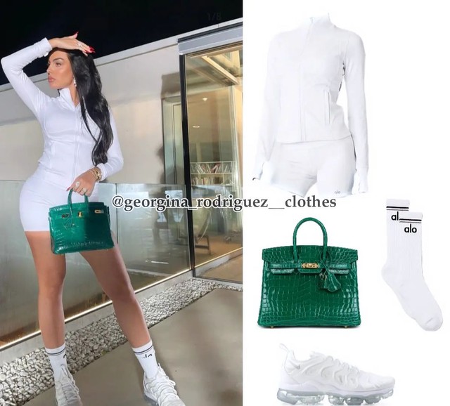 Surprised by the million dollar wardrobe of Georgina Rodriguez - Ronaldo's girlfriend - Photo 11.