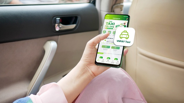 Ngay trên app ngân hàng Vietcombank, khách hàng có thể gọi taxi dễ dàng và nhanh chóng- Ảnh 2.