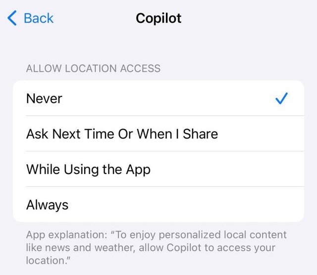 4 điểm cần lưu ý trước khi dùng Copilot AI trên iPhone- Ảnh 2.