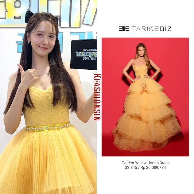 Yoona diện chiếc váy màu hồng cánh sen lấn át spotlight của Aespa, Won Young- Ảnh 4.