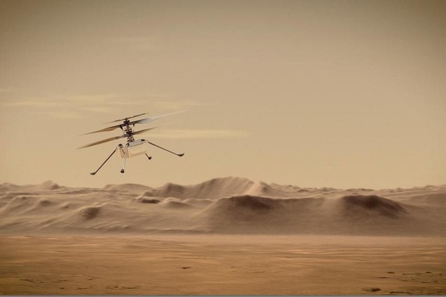 Trực thăng sao Hỏa bất ngờ liên lạc lại với NASA- Ảnh 1.