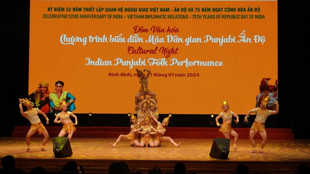 Gần 1.000 khán giả Bình Định thưởng thức điệu múa Punjabi truyền thống của Ấn Độ- Ảnh 2.