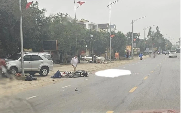 Nghệ An: Tai nạn giao thông, 2 mẹ con tử vong- Ảnh 1.
