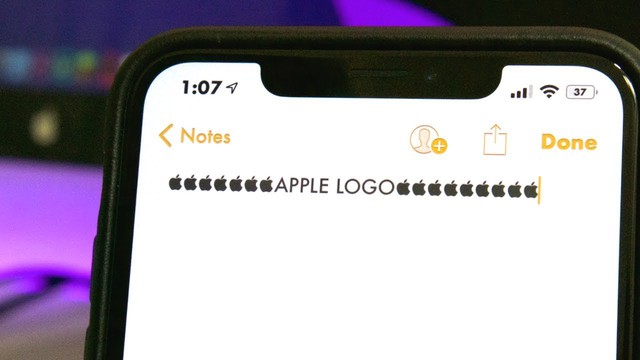 Cách viết logo 'táo khuyết' trên thiết bị Apple- Ảnh 1.