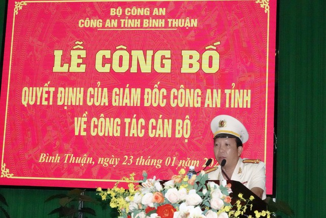 Bình Thuận: Thượng tá Phạm Văn Hải làm Trưởng công an H.Hàm Tân- Ảnh 2.