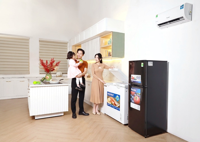 Hệ sinh thái sản phẩm của Điện lạnh Hòa Phát ngày càng đa dạng, với mức giá phù hợp với đại đa số các gia đình, giúp mỗi nhà thêm tiện nghi (Ảnh: Hòa Phát)