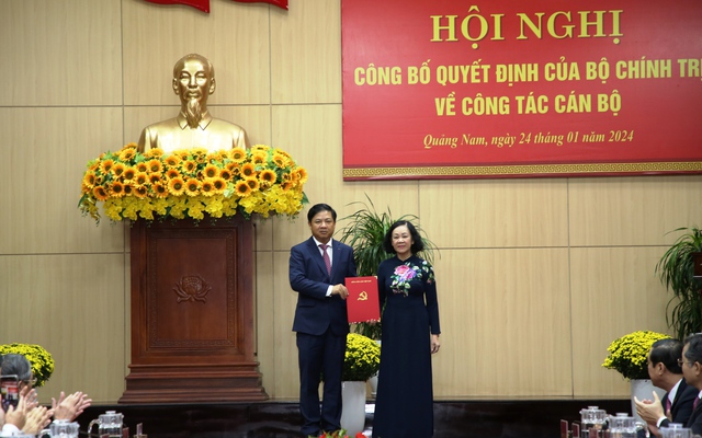 Ông Lương Nguyễn Minh Triết được điều động giữ chức Bí thư Tỉnh ủy Quảng Nam- Ảnh 1.