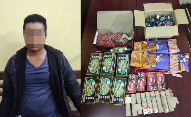 Đà Nẵng: Tạm giữ nghi phạm tàng trữ 11 kg pháo nổ để bán tết- Ảnh 2.