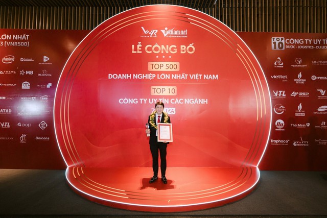 Dược Hậu Giang tiếp tục được vinh danh Top 10 công ty dược Việt Nam uy tín - Ảnh 1.