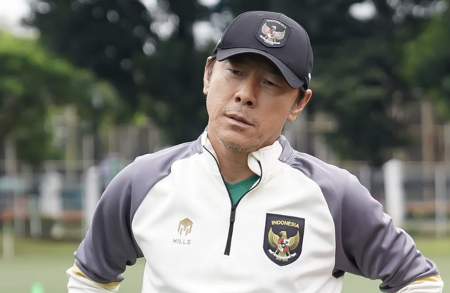 HLV Shin Tae-yong vẫn có thể bị sa thải dù Indonesia vào vòng 16 đội Asian Cup- Ảnh 1.
