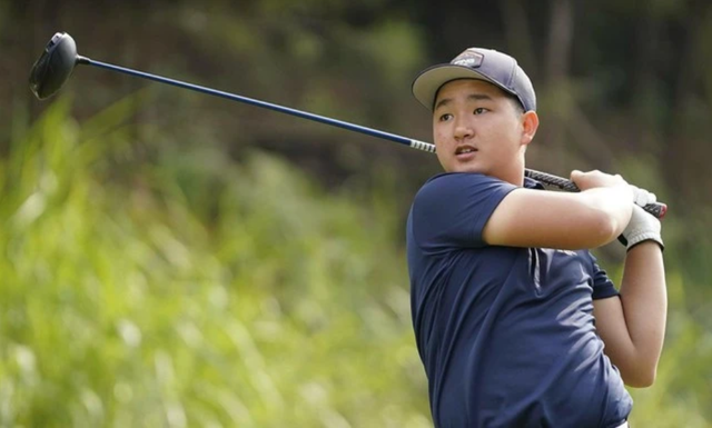 Nguyễn Anh Minh giành giải thưởng golfer nam xuất sắc nhất Việt Nam 2023- Ảnh 1.