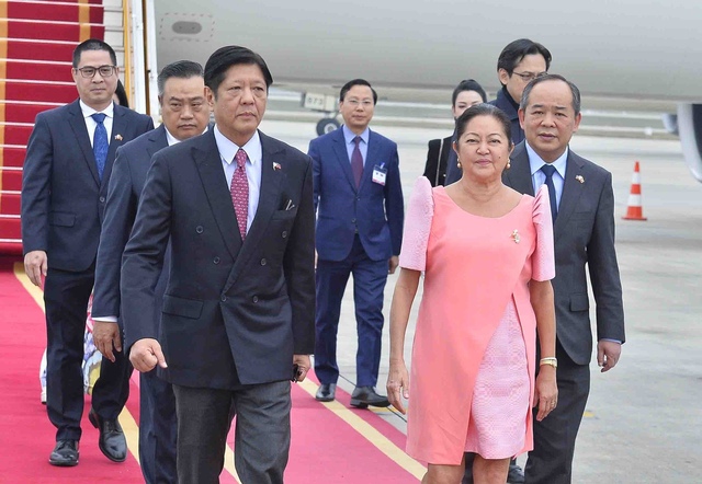 Tổng thống Philippines tới Hà Nội, bắt đầu thăm cấp nhà nước đến Việt Nam- Ảnh 1.