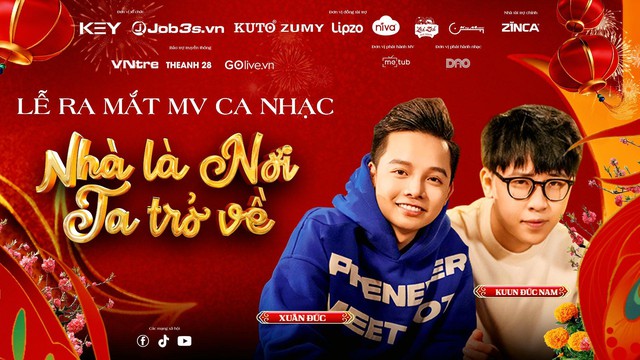 Job3s.vn cùng Kuun Đức Nam và Xuân Đức tung MV 'Nhà là nơi ta trở về' - Ảnh 1. Job3s.vn cùng Kuun Đức Nam và Xuân Đức tung MV 'Nhà là nơi ta trở về' - Ảnh 1.