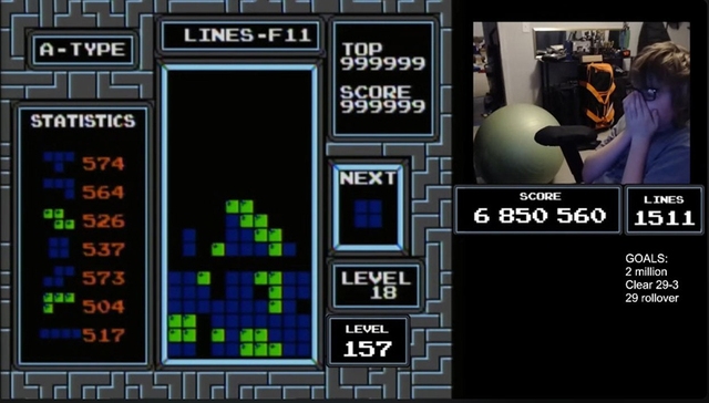 Tetris lần đầu tiên bị 'phá băng' bởi cậu bé 13 tuổi- Ảnh 1.