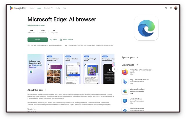 Microsoft đổi tên trình duyệt Edge trên Android và iOS- Ảnh 1.