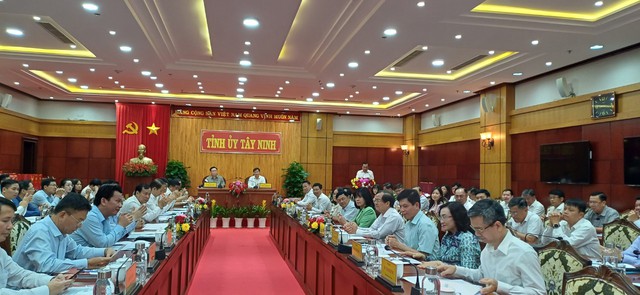 Chủ tịch Quốc hội: 'Tây Ninh cần thực hiện hiệu quả 7 đột phá phát triển'- Ảnh 1.