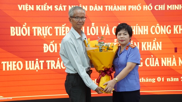 Sau hơn 27 năm, ông Nguyễn Văn Khẩn nhận lời xin lỗi từ Viện KSND TP.HCM- Ảnh 3.