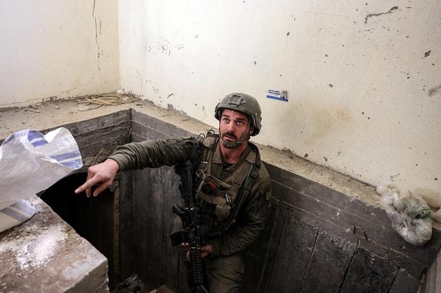 Israel chính thức bơm nước vào đường hầm Hamas, từ chối rút quân- Ảnh 1.