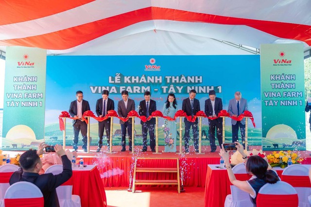 Tập đoàn Vinafeed khánh thành trang trại nuôi heo công nghệ cao Vina Farm Tây Ninh 1- Ảnh 1.