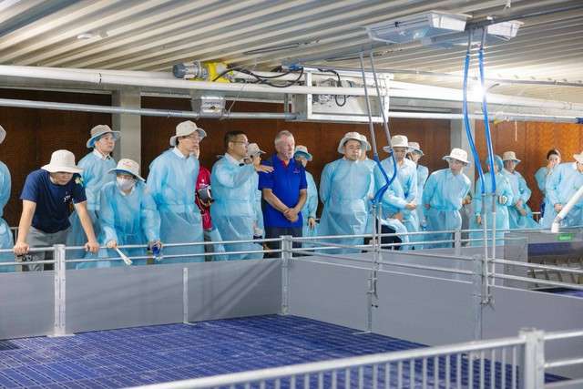 Tập đoàn Vinafeed khánh thành trang trại nuôi heo công nghệ cao Vina Farm Tây Ninh 1- Ảnh 2.