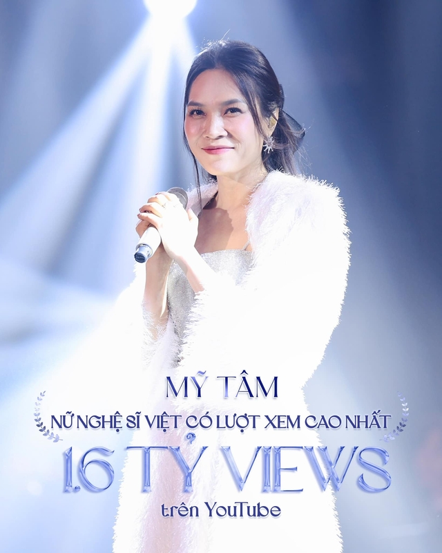 Mỹ Tâm là nữ nghệ sĩ Việt có lượt xem cao nhất trên YouTube- Ảnh 1.