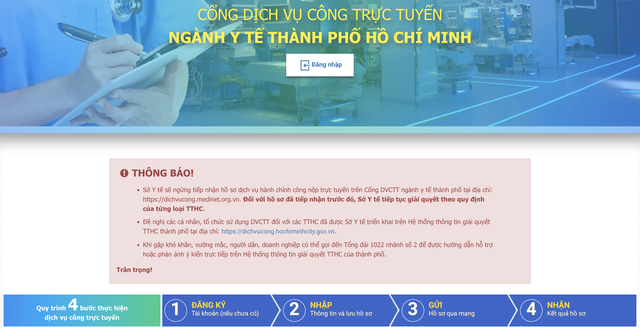 Sau 1.1.2024, thời gian giải quyết hồ sơ tại Sở Y tế TP.HCM có thể kéo dài- Ảnh 1.