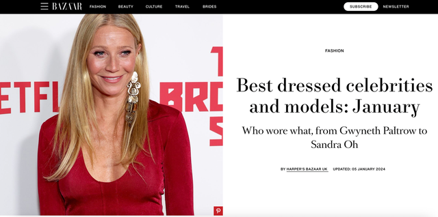 'Người phụ nữ đẹp nhất thế giới' - Gwyneth Paltrow xuất hiện gợi cảm với đầm Công Trí- Ảnh 5.