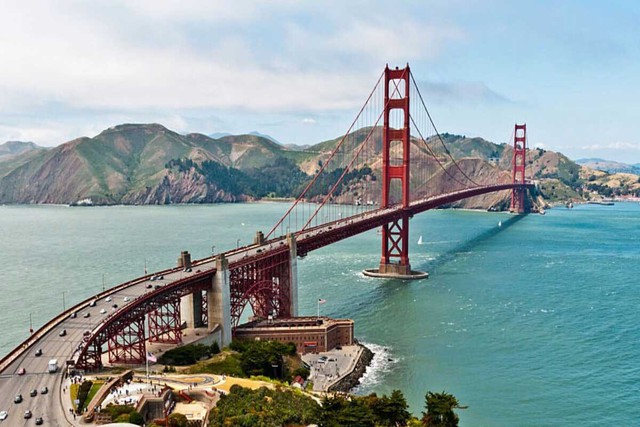 Golden Gate Bridge: Kiệt tác kiến trúc bậc nhất San Francisco- Ảnh 1.