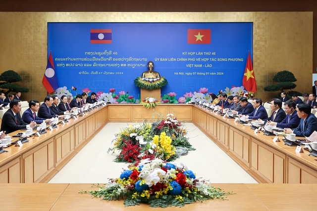 Tiếp tục tăng kim ngạch thương mại Việt Nam - Lào thêm 10 - 15% năm 2024- Ảnh 2.