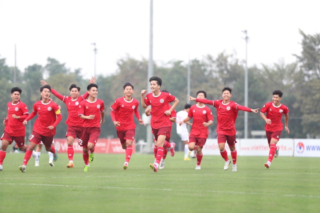 U.19 Thể Công Viettel suýt bại trận trên sân nhà trước đội hình trẻ của PVF-CAND- Ảnh 1.