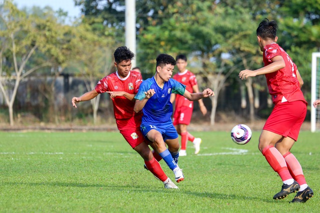 U.19 Thể Công Viettel suýt bại trận trên sân nhà trước đội hình trẻ của PVF-CAND- Ảnh 4.