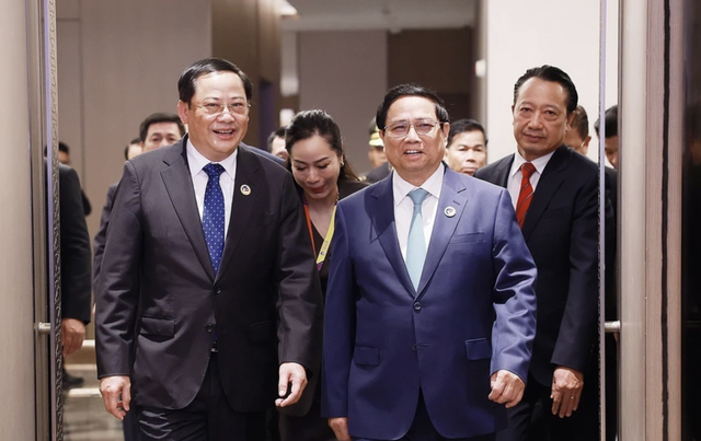 Ba Thủ tướng ăn sáng giao lưu đặc biệt với ASEAN-BAC- Ảnh 1.