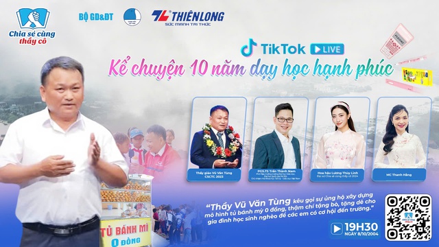 'Chia sẻ cùng thầy cô' lan tỏa thông điệp 'dạy - học hạnh phúc'- Ảnh 1.
