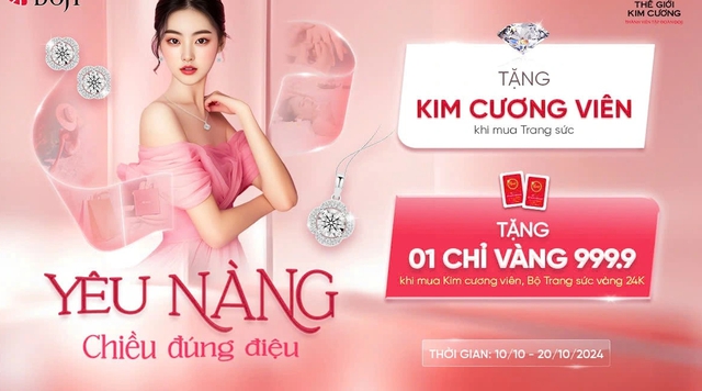 Nói lời yêu - chiều nàng đúng điệu như DOJI và Thế Giới Kim Cương- Ảnh 3.