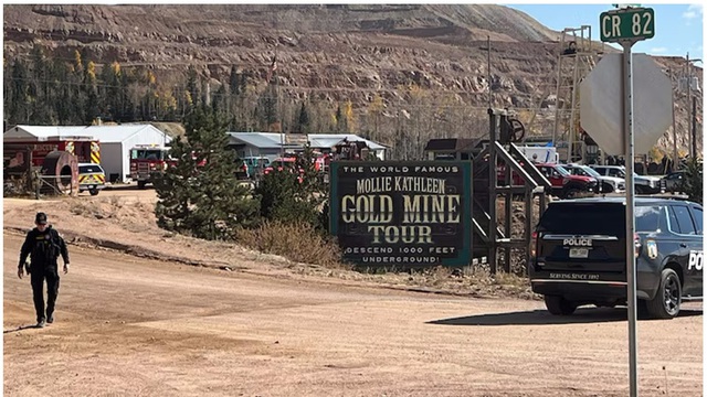 1 người chết, 12 người đang mắc kẹt ở độ s&acirc;u 300 m do sự cố thang m&aacute;y- Ảnh 1.