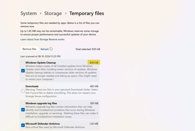 Windows 11 24H2 khiến người dùng mất 'oan' hơn 8 GB dung lượng ổ cứng- Ảnh 1.