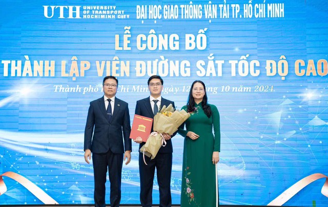 Thành lập Viện Đường sắt tốc độ cao trong trường đại học- Ảnh 1.