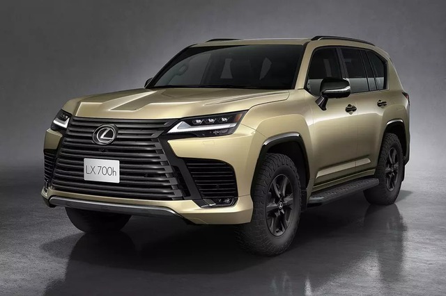 Lexus LX lần đầu trang bị động cơ hybrid tiết kiệm xăng- Ảnh 1.