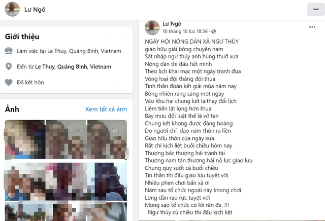 Vụ bị hành hung nghi do làm thơ đăng Facebook: Trưởng ban tổ chức giải bóng chuyền nói gì?- Ảnh 1.