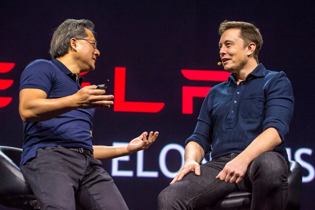 CEO Nvidia ca ngợi Elon Musk là 'siêu nhân'- Ảnh 1.