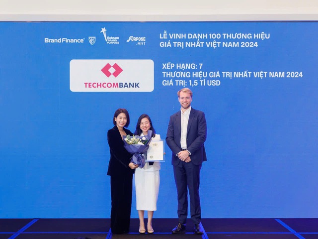 Techcombank, thương hiệu ngân hàng tư nhân giá trị nhất Việt Nam- Ảnh 1.