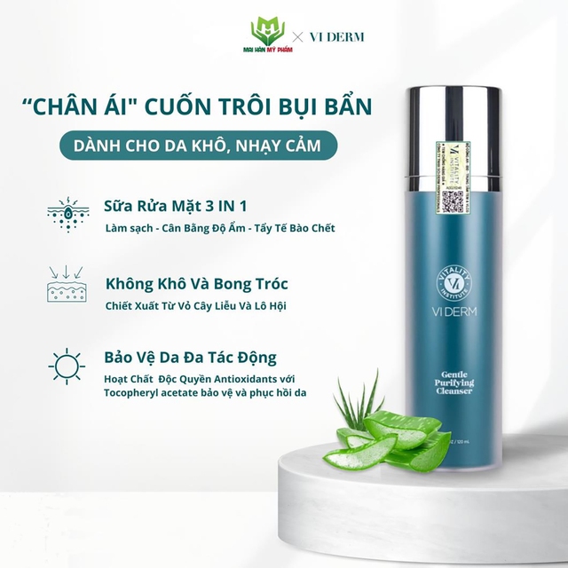 Top 10 sữa rửa mặt cho da nhạy cảm sạch sâu mà dịu nhẹ, không kích ứng- Ảnh 12.