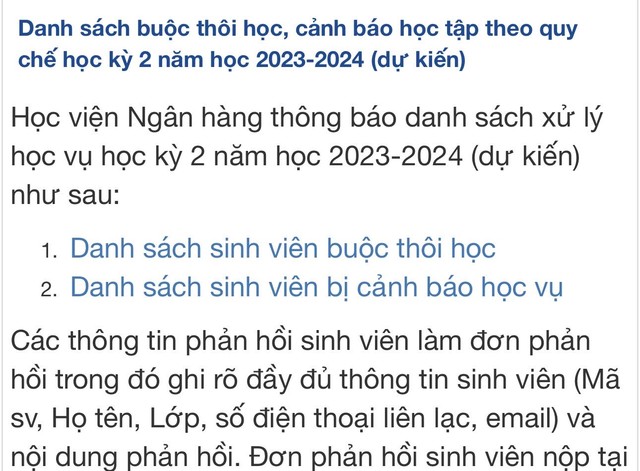 Hàng loạt sinh viên bị buộc thôi học vì không quay lại sau khi nghỉ tạm thời- Ảnh 2.