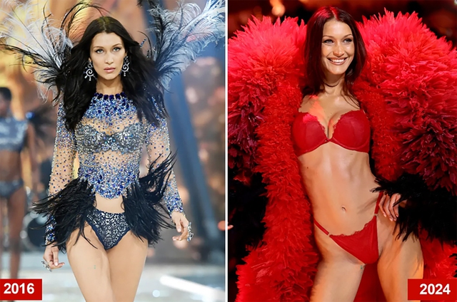 Những siêu mẫu lừng danh tái xuất trong Victoria ' s Secret Fashion Show- Ảnh 3.